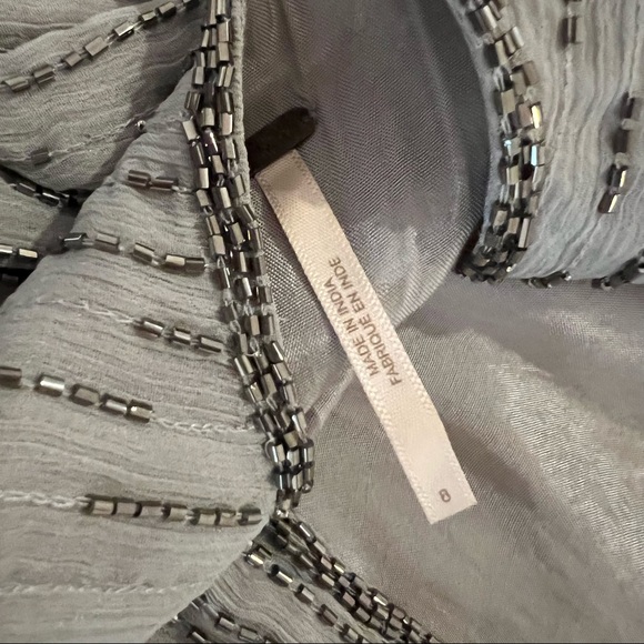 Free People grey beaded romper - Picture 4 of 4